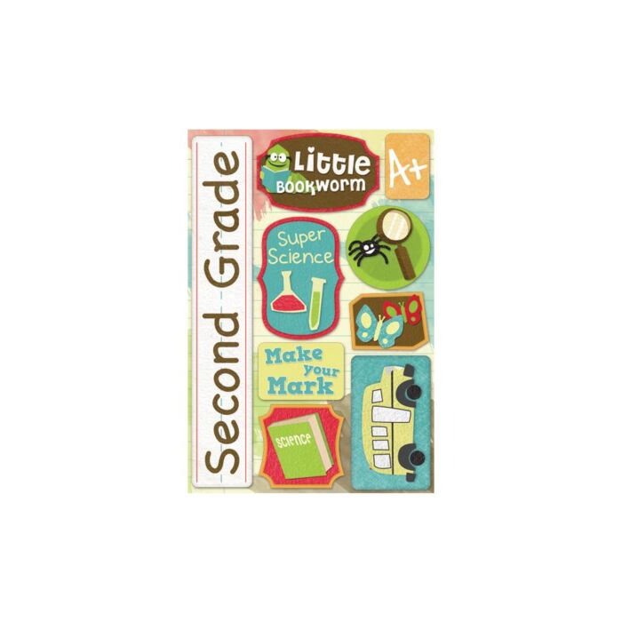 Karen Foster Cardstock Stickers - Second Grade
