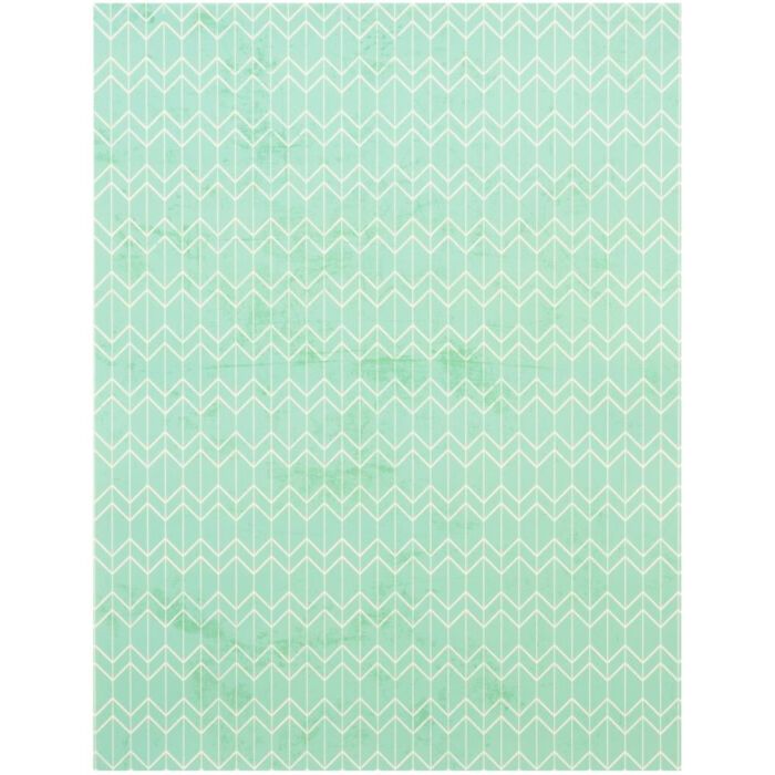 American Crafts Washable Smooth Paper 8.5"X11"-Geometric