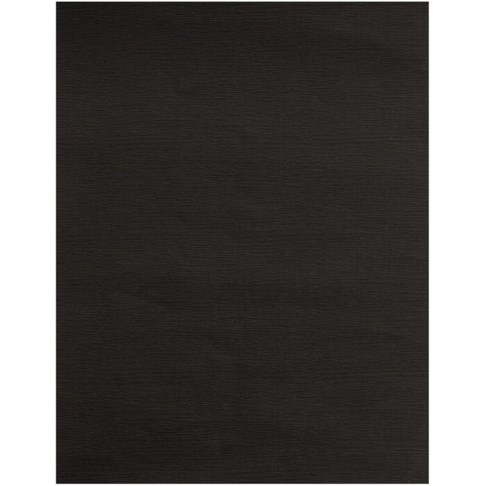 American Crafts Embossed Specialty Paper 8.5"X11" - Charcoal