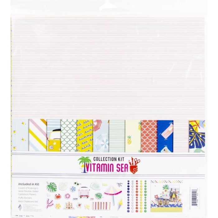 Fancy Pants Designs Collection Kit 12"X12" Vitamin Sea