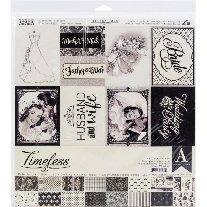 Authentique Collection Kit 12"X12" Timeless
