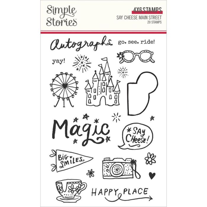Say Cheese Main Street Photopolymer Clear Stamps