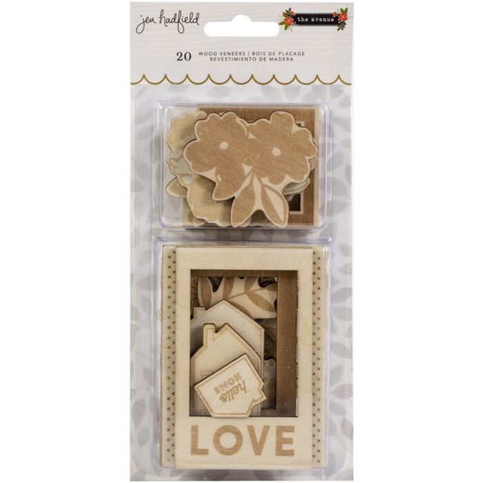 Jen Hadfield The Avenue Wood Veneers 20/Pkg