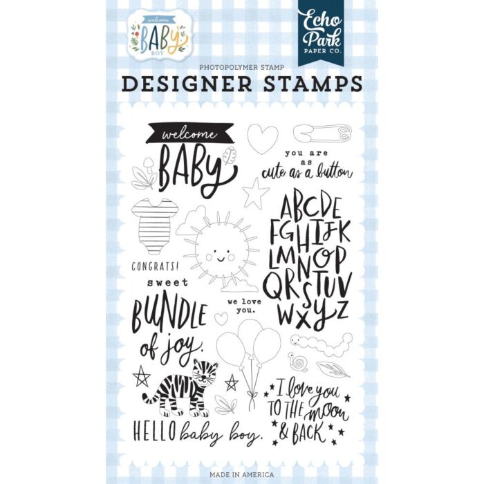 Echo Park Stamps Welcome Baby