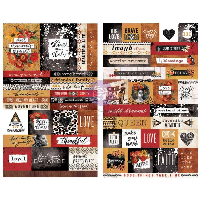 Prima - Diamond Stickers 2/Sheets