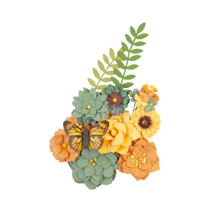 Prima Marketing Mulberry Paper Flowers Strength/Diamond