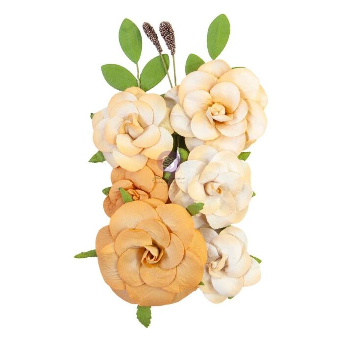 Prima Marketing Mulberry Paper Flowers Love Wins/Diamond