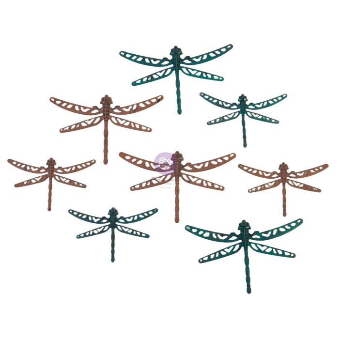 Finnabair Mechanicals Metal Embellishments Scrapyard Dragonflies