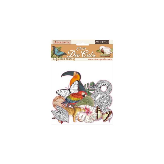 Stamperia Clear Die-Cuts Amazonia (Discontinued)