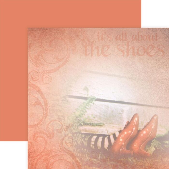 Paper House Wizard Of Oz Double-Sided Paper 12"X12" It's All About The Shoes