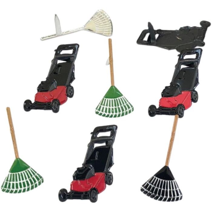 Eyelet Outlet Shape Brads 12/Pkg Lawn