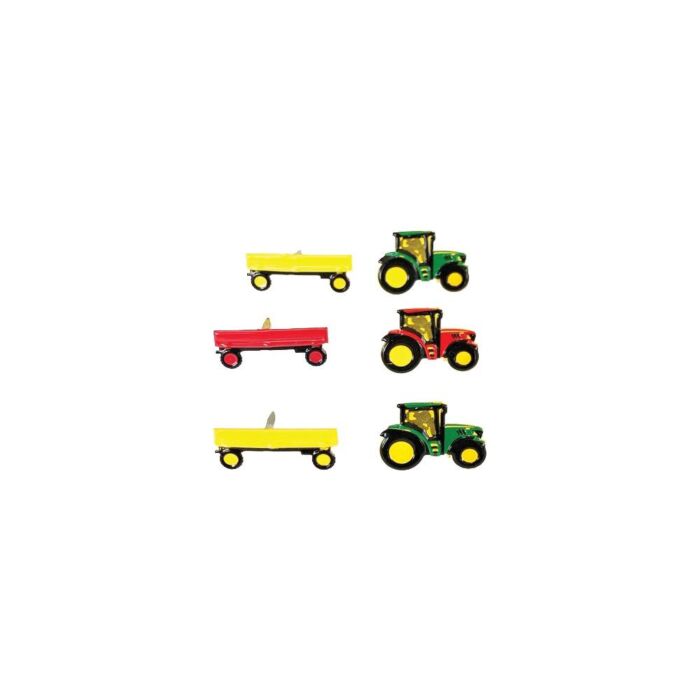 Eyelet Outlet Shape Brads 12/Pkg Tractor