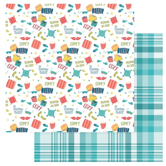 PhotoPlay - We Can Just Stay Home Double-Sided Cardstock 12"X12" PJ's All Day