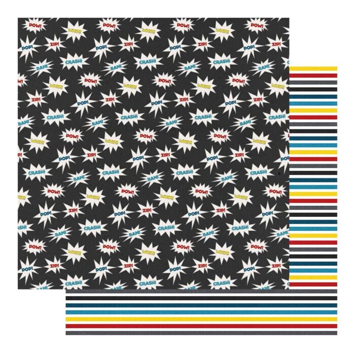 Fancy Pants - Sidekick Optional Double-Sided Cardstock 12"X12" Crash