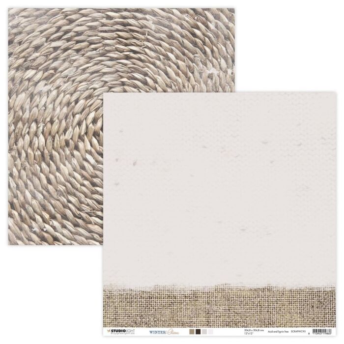 Studio Light Winter Charm Double-Sided Cardstock 12"X12" NR. 95