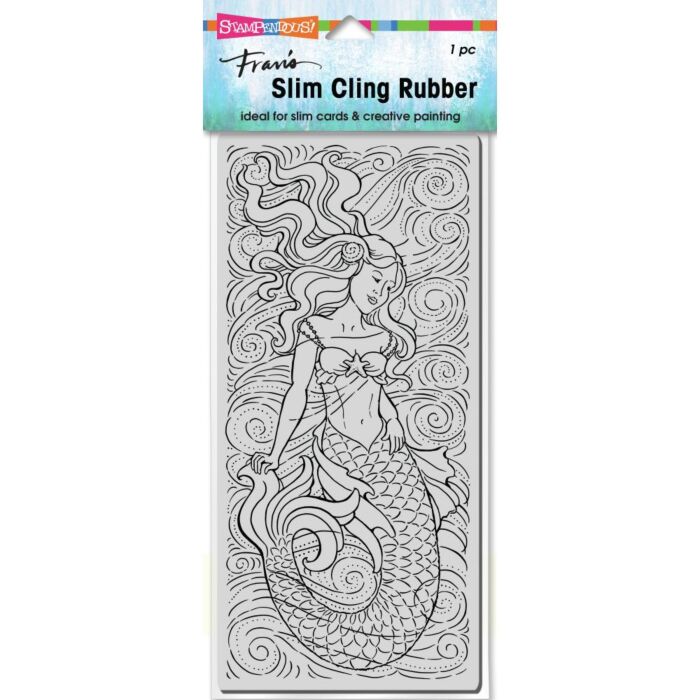 Stampendous Cling Stamp Slim Mermaid