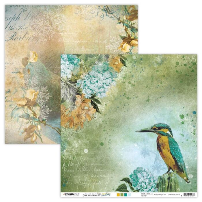 Studio Light Jenine's Mindful Art New Awakening Dbl-Sided Cardstock 12" NR. 33