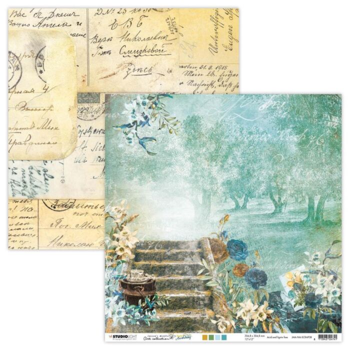 Studio Light Jenine's Mindful Art New Awakening Dbl-Sided Cardstock 12" NR. 38