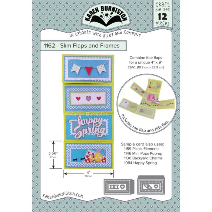 Karen Burniston Dies Slim Flaps & Frames