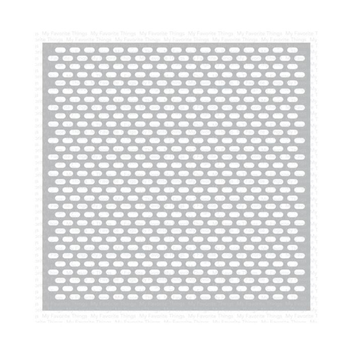 My Favorite Things Premium Stencil 6"X6" Punched Pattern