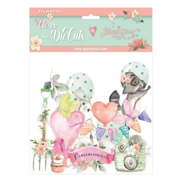 Stamperia Clear Die-Cuts Celebration