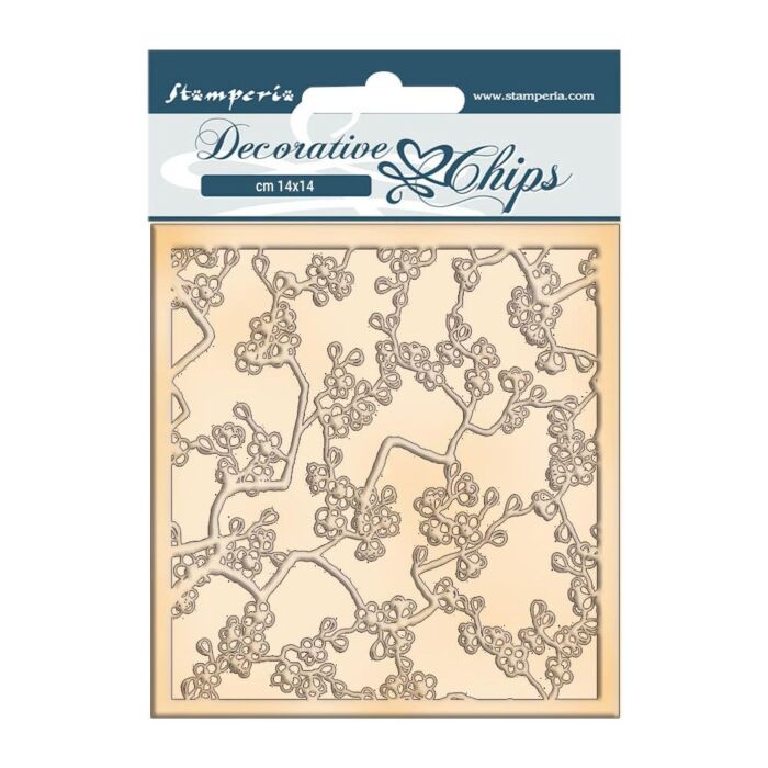 Stamperia Decorative Chips 5.5"X5.5" Texture