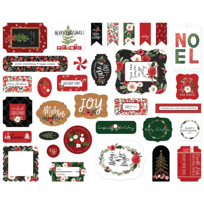 Carta Bella Cardstock Ephemera 33/Pkg Icons