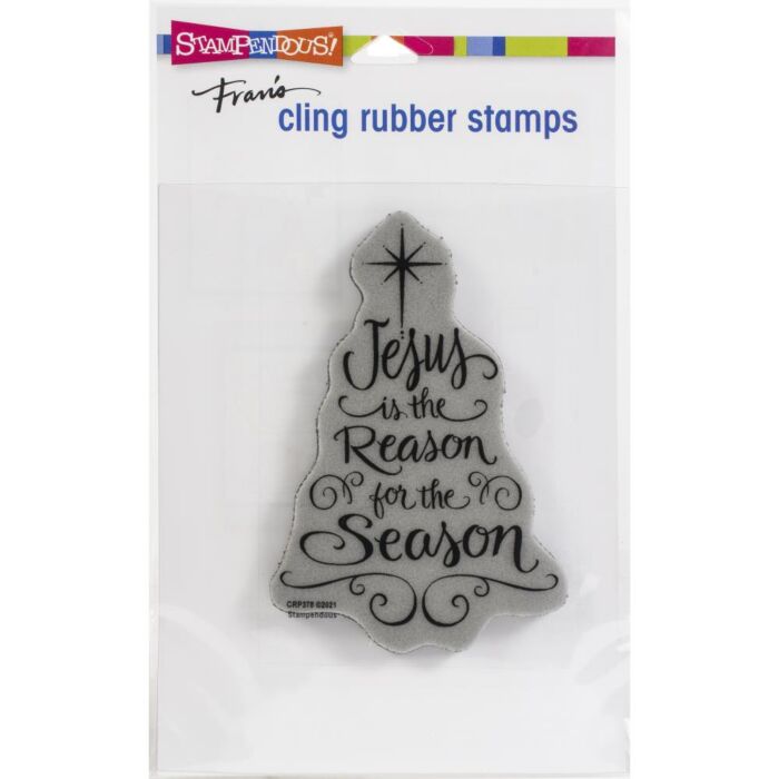 Stampendous Cling Stamp Jesus Is