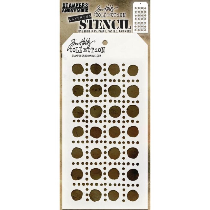 Stampers Anonymous Tim Holtz Layering Stencil