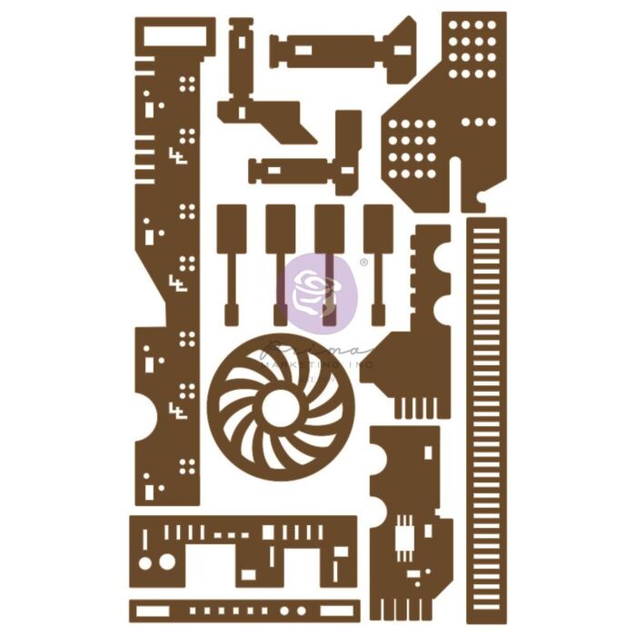 Prima Marketing Laser Cut Chipboard All The Parts