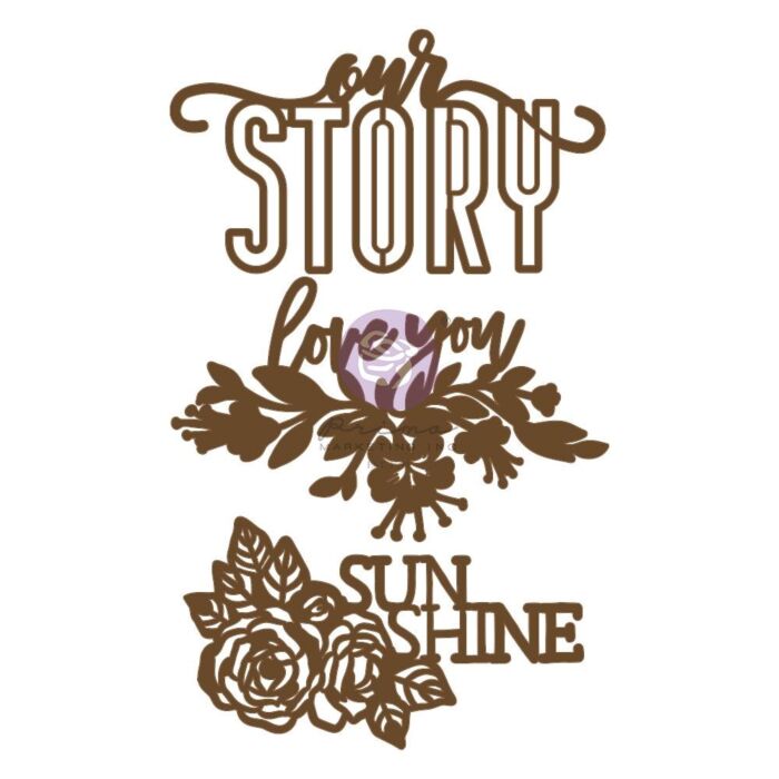 Prima Marketing Laser Cut Chipboard Our Story