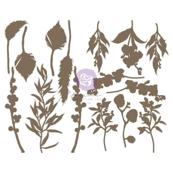 Sharon Viv Chipboard Die-Cuts Orchidea