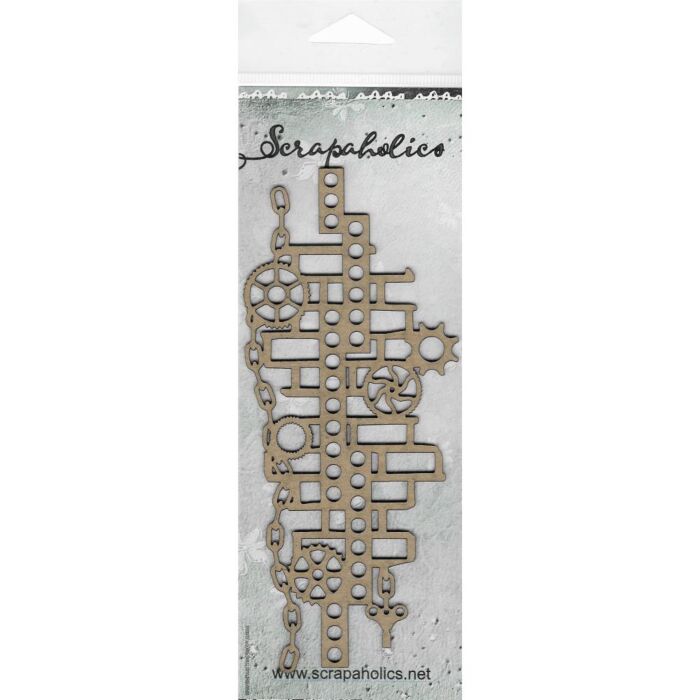 Scrapaholics Laser Cut Chipboard 2mm Thick Brick Medley