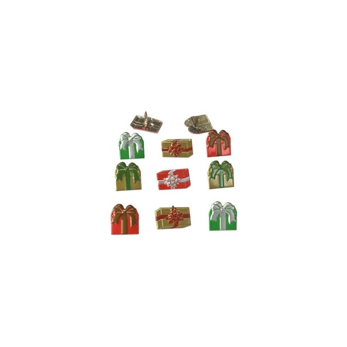 Eyelet Outlet Shape Brads 12/Pkg Gift Box