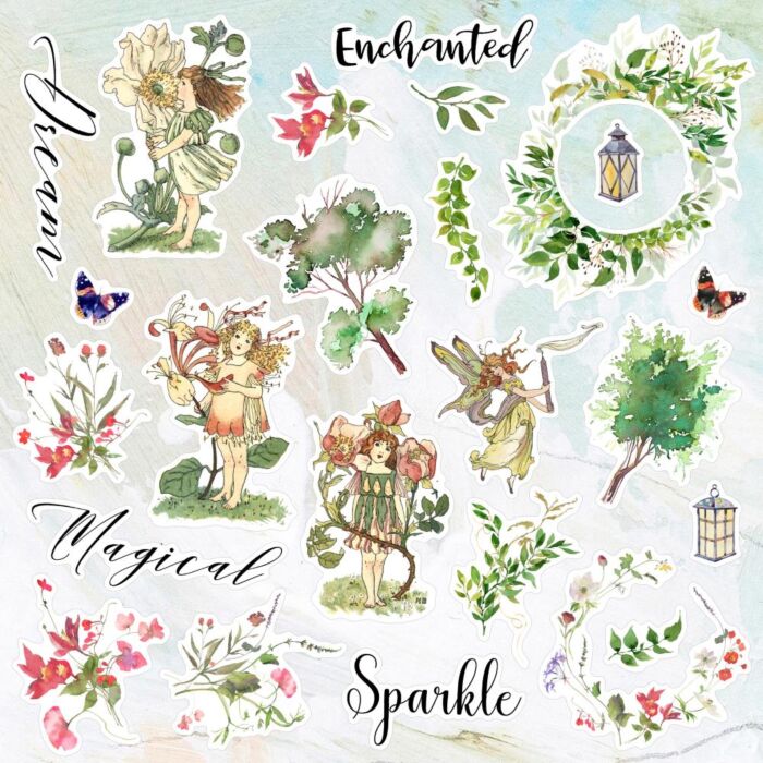 Memory Place Ephemera Cardstock Die-Cuts 24/Pkg Enchanted