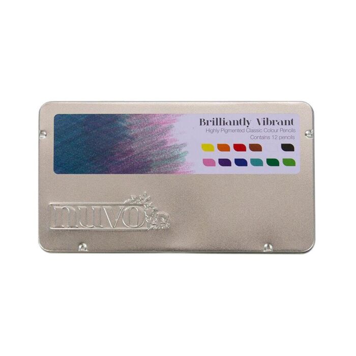 Nuvo Classic Color Pencils 12/Pkg Brilliantly Vibrant