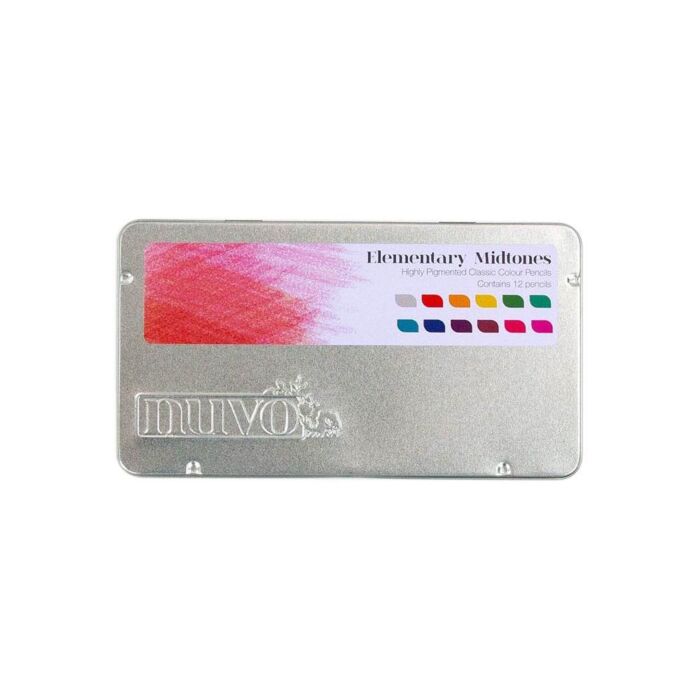 Nuvo Classic Color Pencils 12/Pkg Elementary Midtones