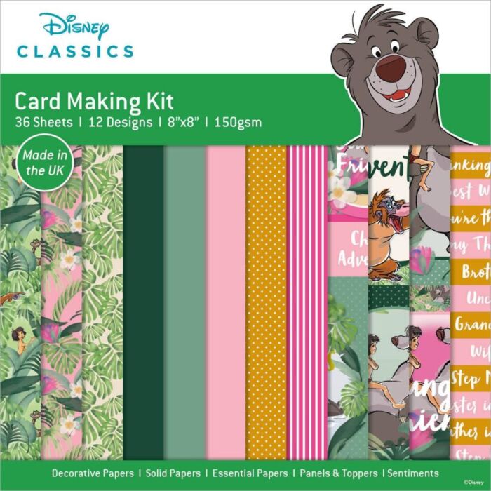 Creative World Of Crafts Disney Card Making Pad The Jungle Book