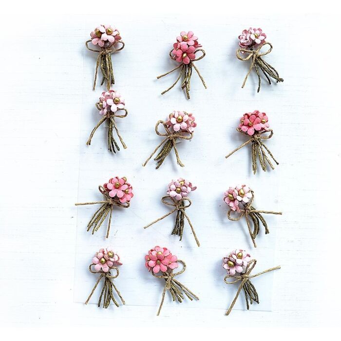 Little Birdie Paper Bouquet 12/Pkg-Celebrate Life