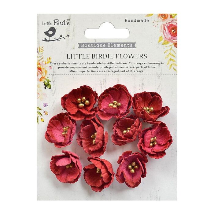 Little Birdie Embossed Daisies 10/Pkg-Candy Mix