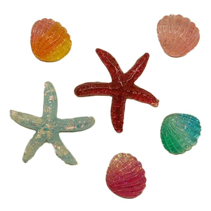 Buttons Galore Flatbackz Embellishments Shiny Shells