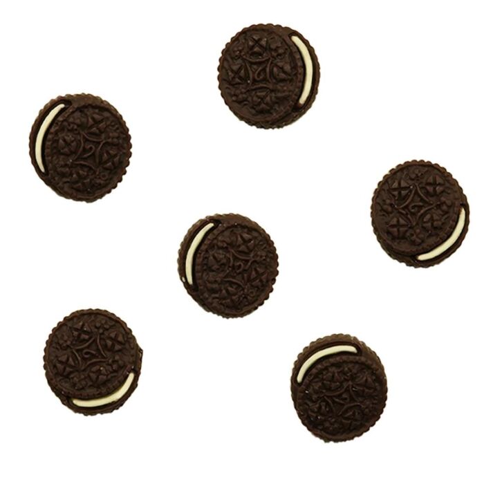 Buttons Galore Flatbackz Embellishments Cookie Sandwich