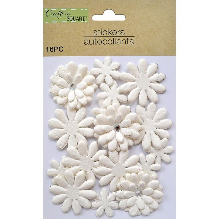 Little Birdie Kyla Paper Flowers 16/Pkg-Shabby Chic