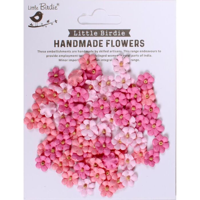 Little Birdie Esme Paper Flowers 80/Pkg-Celebrate Life