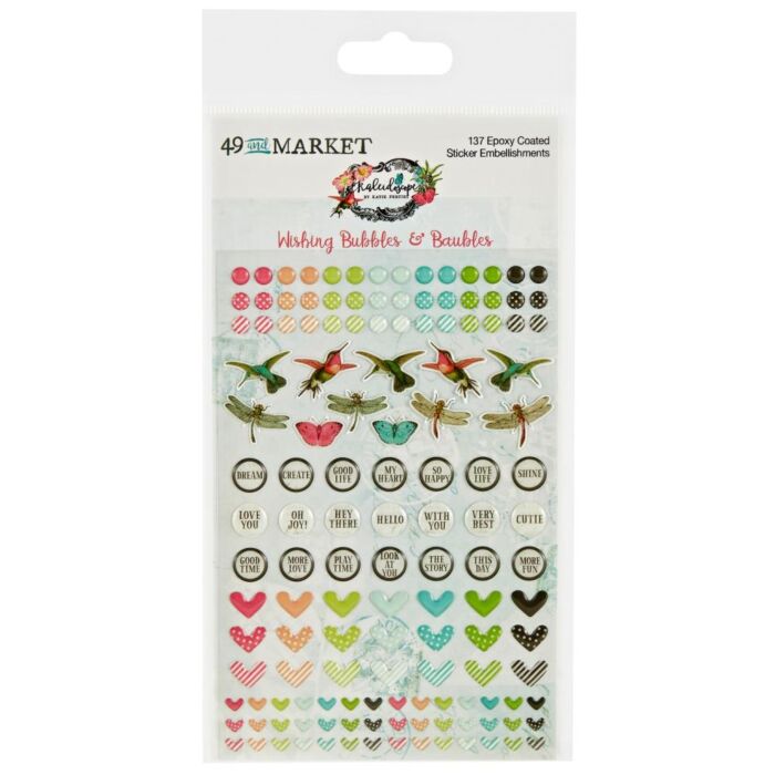 49 And Market Epoxy Stickers-Wishing Bubble