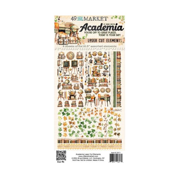 49 and Market Academia Laser Cut Outs -Elements
