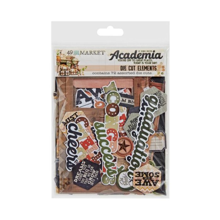 49 and Market Academia Die-Cuts -Elements