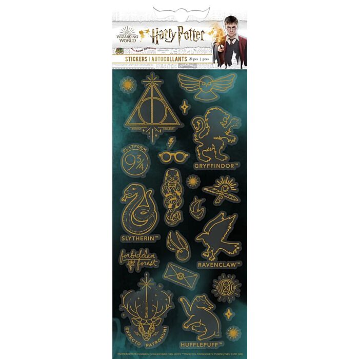Paper House Harry Potter Stickers - Signs & Symbols Enamel Sticker