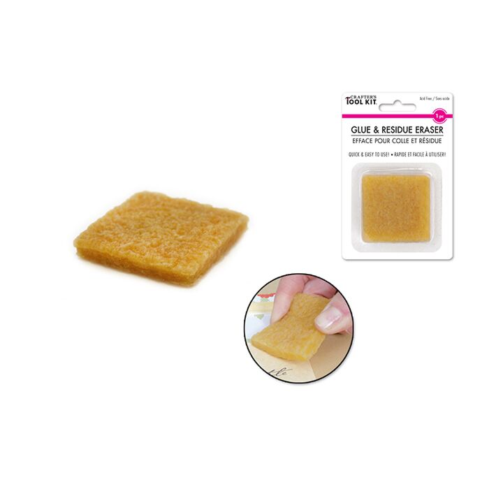 Crafter's Toolkit: Glue & Residue Eraser 2"x2"