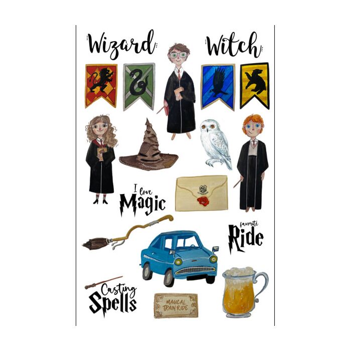 Scrapbook Customs - Witch & Wizard #1 Embellishments